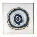 Framed abstract canvas print for home decoration